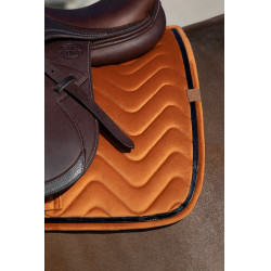 Almofada de sela Equithème Glossy Laranja Almofada de sela Equithème Glossy Laranja