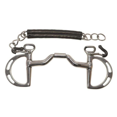 Freio espanhol Metalab Elite com passagem de língua Freio espanhol Metalab Elite com passagem de língua