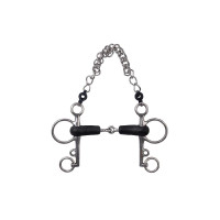 Mors Pelham Metalab borracha quebrado