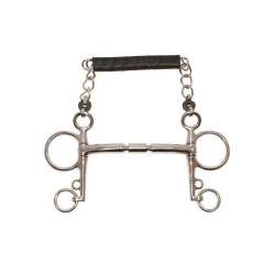 Mors pelham Metalab Elite reto hastes curtas