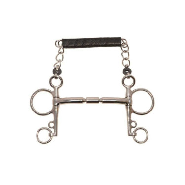 Mors pelham Metalab Elite reto hastes curtas