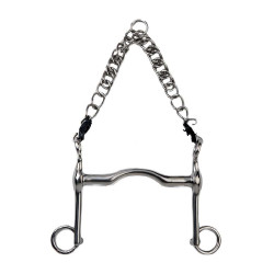 Freio de embocadura Metalab hastes longas