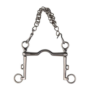 Mors de embocadura Metalab com passagem de língua