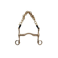 Freio de embocadura Metalab cyprium hastes curtas Freio de embocadura Metalab cyprium hastes curtas