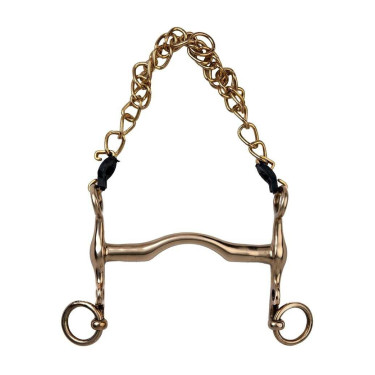 Freio de embocadura Metalab cyprium hastes curtas