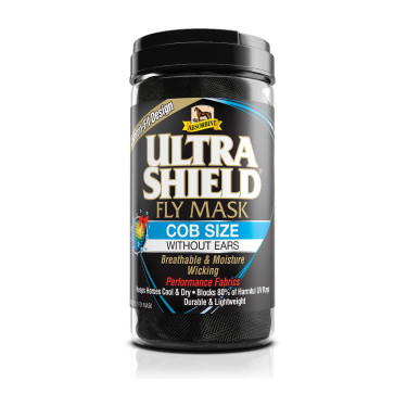Máscara anti-moscas sem orelhas Absorbine Ultrashield