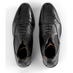 Botas Ego7 Gemini com atacadores frontais Preto