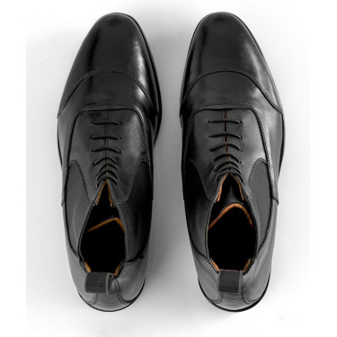 Botas Ego7 Gemini com atacadores frontais Preto