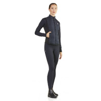 Colete sem mangas acolchoado Ego7 Dea feminino com laterais elásticas Marinho Azul-marinho