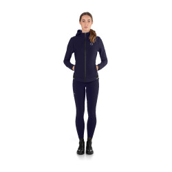 Sweat com capuz Ego7 mulher Marinho Azul-marinho