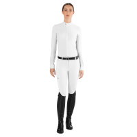 Polo de competição Ego7 de manga comprida para mulher