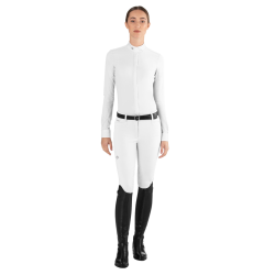 Polo de competição Ego7 de manga comprida para mulher