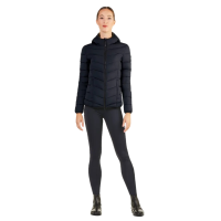 Casaco curto acolchoado Ego7 Febe com capuz para mulher