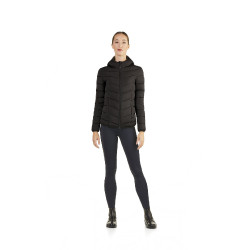 Casaco curto acolchoado Ego7 Febe com capuz para mulher