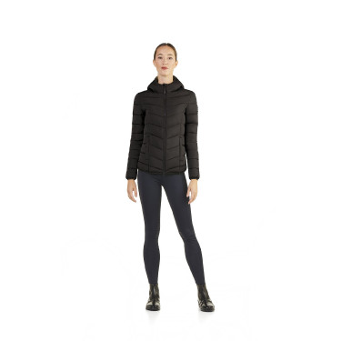 Casaco curto acolchoado Ego7 Febe com capuz para mulher