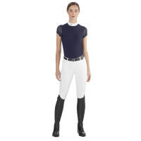 Polo de concurso Rita Ego7 de mangas curtas para mulher Marinho Azul-marinho