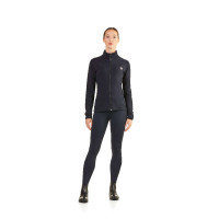 Sweat com fecho EGO7 Z0W repelente de água para mulher Marinho Azul-marinho