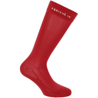 Meias Equithème Classic Vermelho