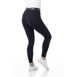 Calça Equithème Safir Marinho / preto Azul