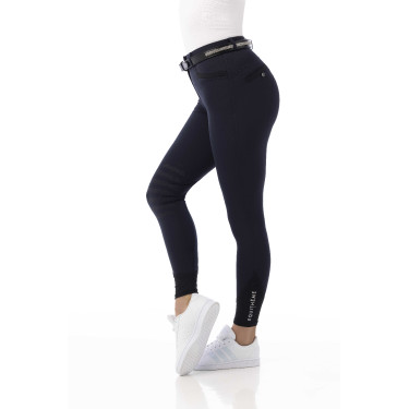 Calça Equithème Safir Marinho / preto Azul