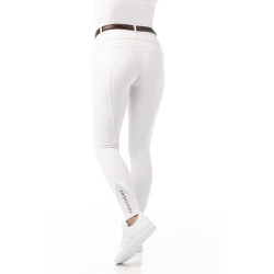 Calça Equithème Safir Branco / azul