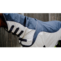 Camisa Tyrex Equithème Combofly Marinho / cinza Azul Camisa Tyrex Equithème Combofly Marinho / cinza Azul