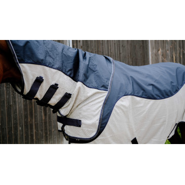 Camisa Tyrex Equithème Combofly Marinho / cinza Azul Camisa Tyrex Equithème Combofly Marinho / cinza Azul