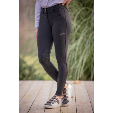 Calças de equitação Pénélope New Point Sellier feminina Preto