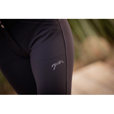 Calças de equitação Pénélope New Point Sellier feminina Preto
