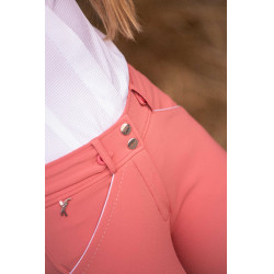 Calças de equitação Pénélope New Point Sellier feminina Rosa velho