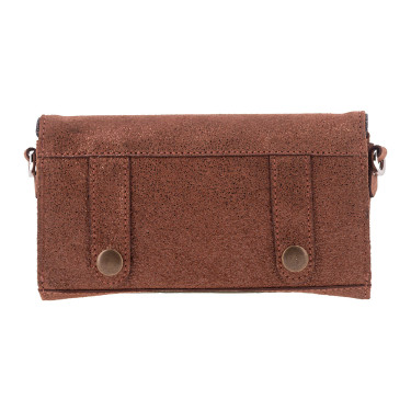 Bolsa Pénélope New Phone Pocket Glitter Cognac / glitter