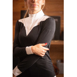 Polo de Concurso Pénélope Verone feminino Preto / branco