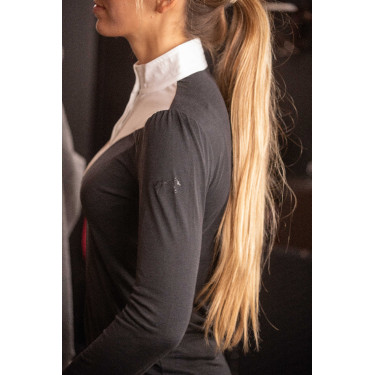 Polo de Concurso Pénélope Verone feminino Preto / branco