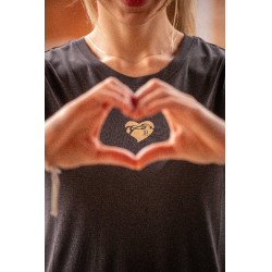 Camiseta PENELOPE - Lovely - Manga largas Antracite Cinzento