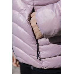 Casaco acolchoado Je t'aime Equithème Lutha Preto / rosa Casaco acolchoado Je t'aime Equithème Lutha Preto / rosa