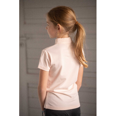 Polo Victorine Eden da Pénélope Bege / rosa