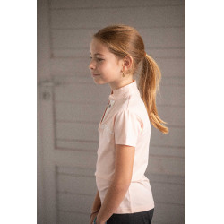 Polo Victorine Eden da Pénélope Bege / rosa