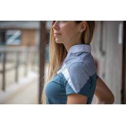 Polo Pénélope Indy Azul petróleo