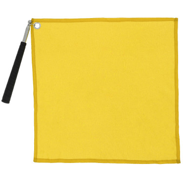 Stick etológico com bandeira Hippotonic Amarelo