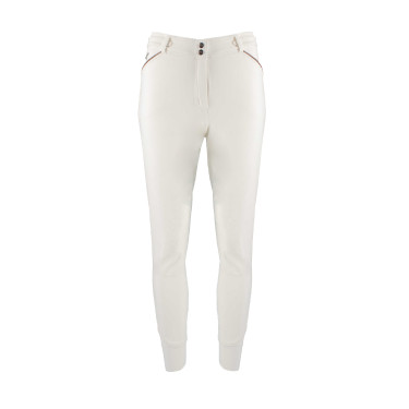 Calça Pénélope Point Sellier Branco Calça Pénélope Point Sellier Branco