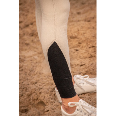 Calça Pénélope Point Sellier Creme Bege Calça Pénélope Point Sellier Creme Bege
