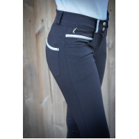 Calça Pénélope Fun com culote completo Azul-marinho
