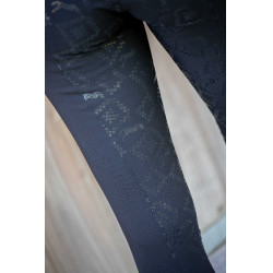 Calça Pénélope Fun com culote completo Azul-marinho