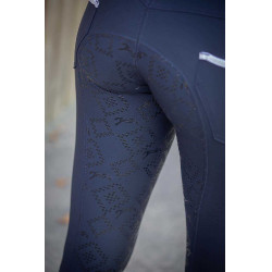 Calça Pénélope Fun com culote completo Azul-marinho