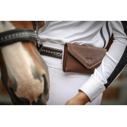 Bolsa Pénélope Phone pocket Havana Castanho
