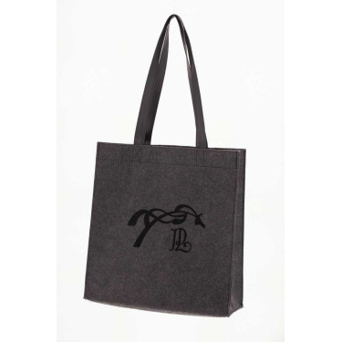 Bolsa Pénélope Feltro Cinza / preto Cinzento