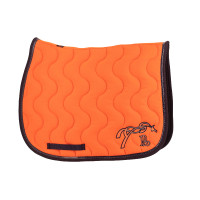 Almofada de sela Pénélope Classique Laranja / marinho