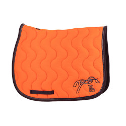 Almofada de sela Pénélope Classique Laranja / marinho