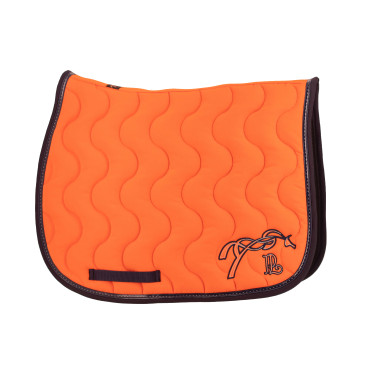 Almofada de sela Pénélope Classique Laranja / marinho