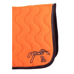 Almofada de sela Pénélope Classique Laranja / marinho